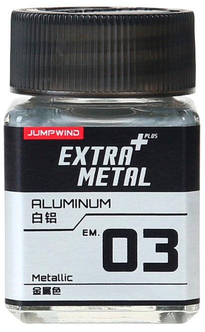 Jumpwind EM03 Extra Metal Aluminum Paint 18ml - A-Z Toy Hobby