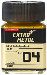 Jumpwind EM04 Extra Metal Brass Gold Paint 18ml - A-Z Toy Hobby