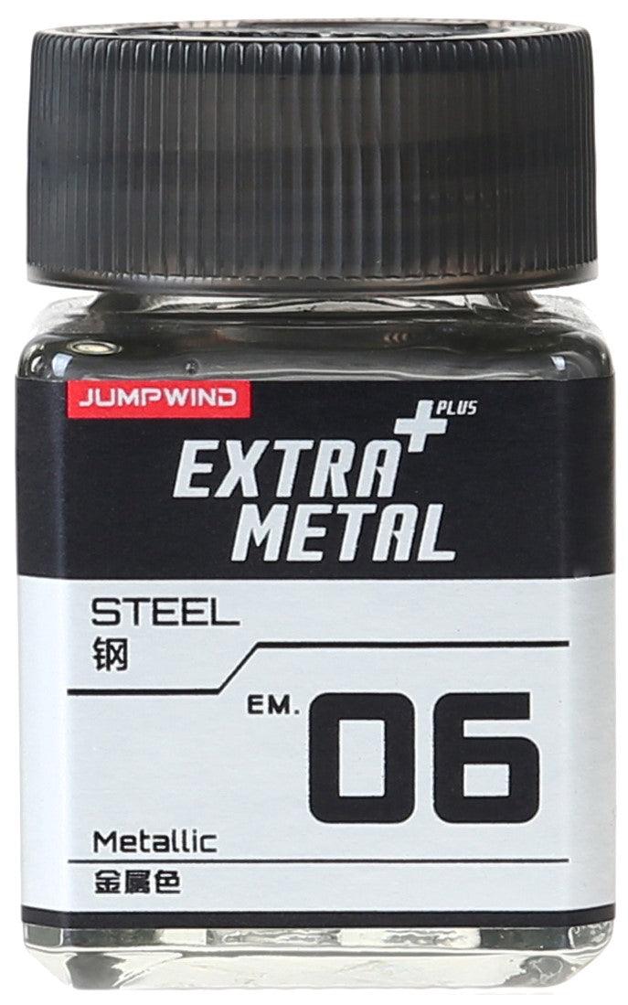 Jumpwind EM06 Extra Metal Steel Paint 18ml - A-Z Toy Hobby