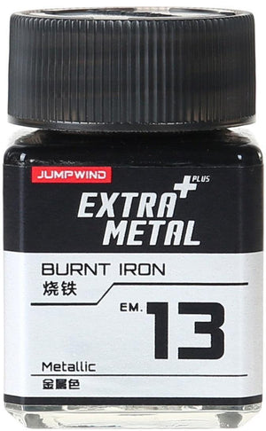 Jumpwind EM13 Extra Metal Burnt Iron Paint 18ml - A-Z Toy Hobby