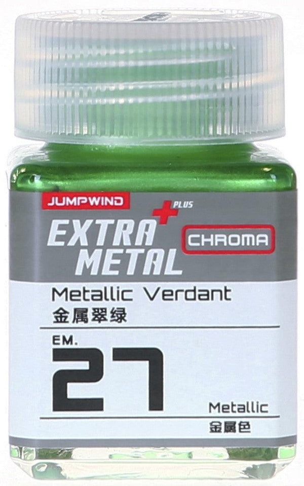 Jumpwind EM27 Extra Metal Metallic Verdant Paint 18ml - A-Z Toy Hobby