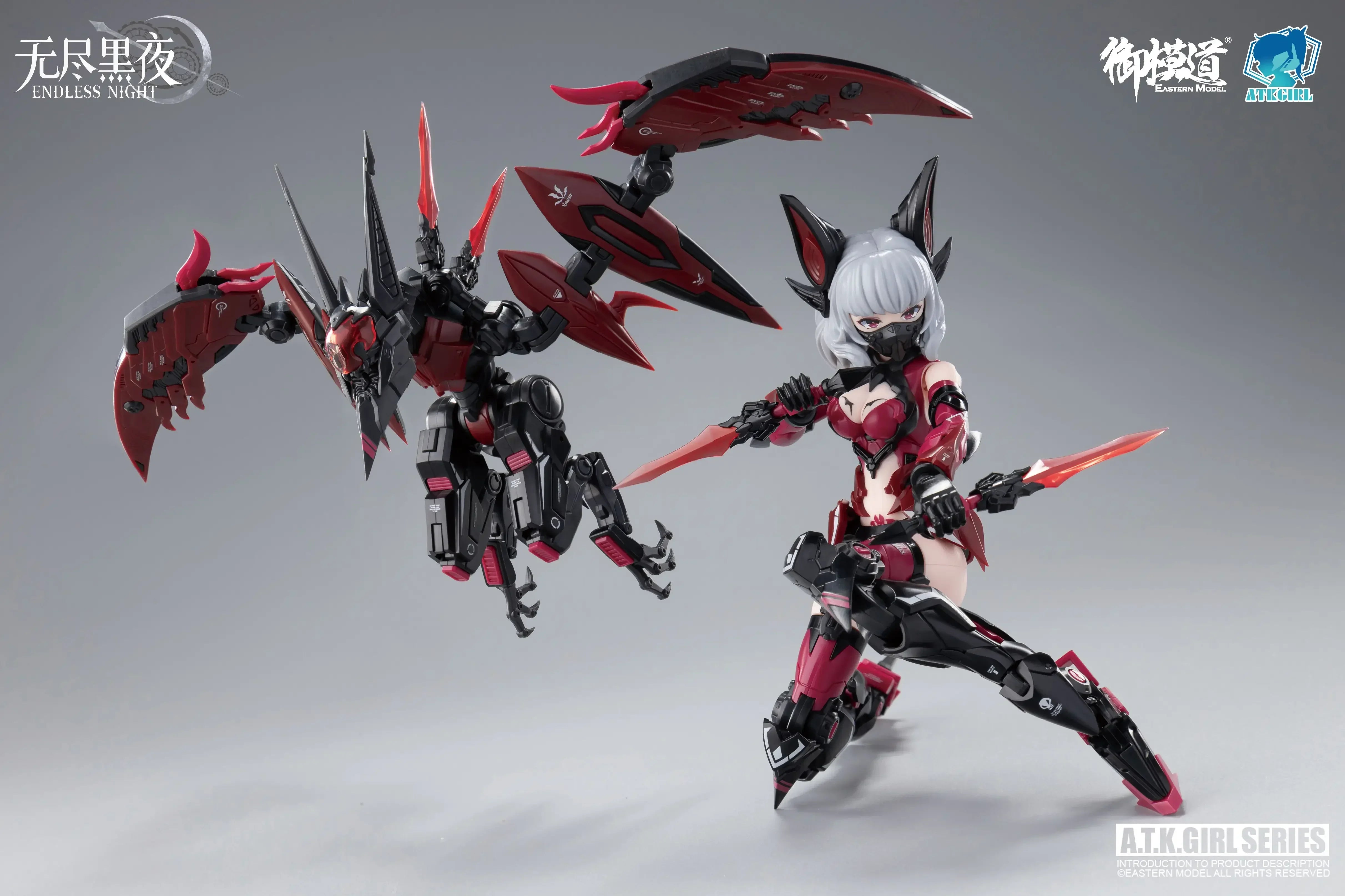 Eastern Model ATK Girl 15 Vampire Camilla 1/12 Model Kit - A-Z Toy Hobby