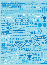 Delpi Holo Water Decal For PG Exia - A-Z Toy Hobby