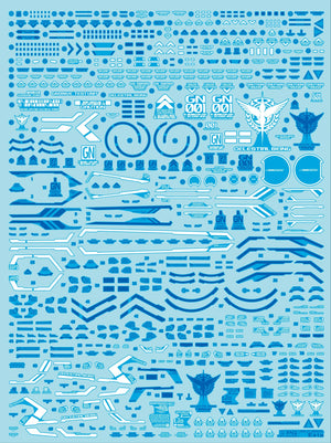 Delpi Holo Water Decal For PG Exia - A-Z Toy Hobby
