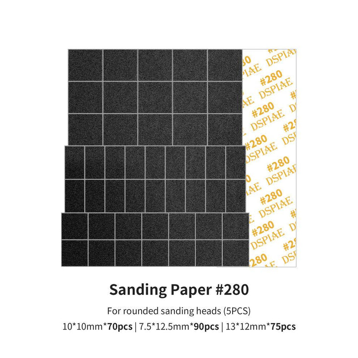 DSPIAE Sanding Paper for Reciprocating Sander - A-Z Toy Hobby