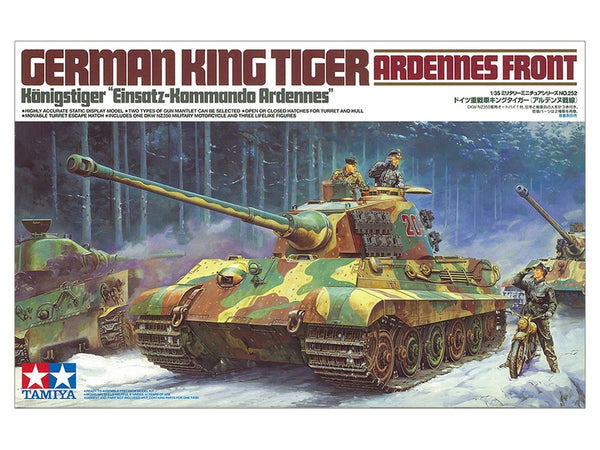 Tamiya 35252 King Tiger Ardennes Front 1/35 Model Kit