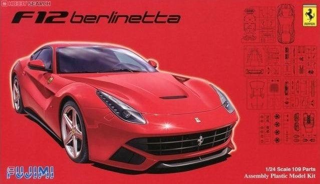 Fujimi RS-54 Ferrari F12 Berlinetta 1/24 Model Kit - A-Z Toy Hobby