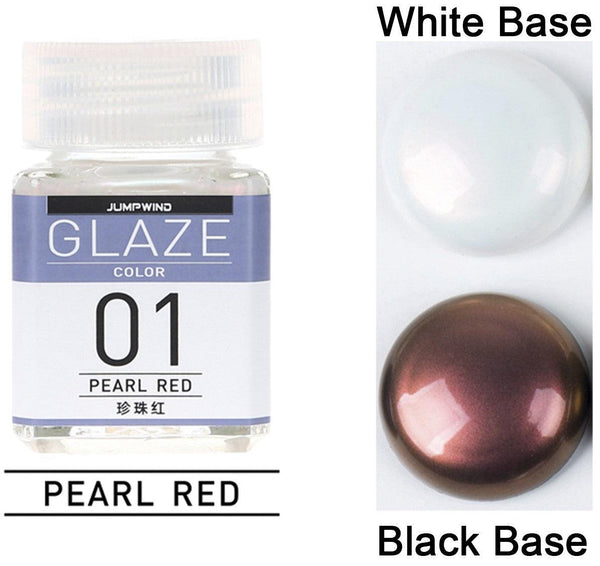 Jumpwind GC01 Glaze Color Pearl Red Paint 18ml - A-Z Toy Hobby