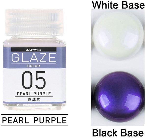 Jumpwind GC05 Glaze Color Pearl Purple Paint 18ml - A-Z Toy Hobby