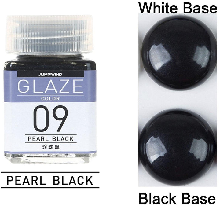 Jumpwind GC09 Glaze Color Pearl Black Paint 18ml - A-Z Toy Hobby