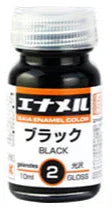 Gaia Notes GE-002 Gloss Black Enamel Paint 10ml - A-Z Toy Hobby