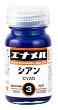 Gaia Notes GE-003 Gloss Cyan Enamel Paint 10ml - A-Z Toy Hobby