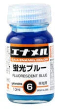 Gaia Notes GE-006 Fluorescent Blue Enamel Paint 10ml - A-Z Toy Hobby