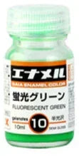 Gaia Notes GE-010 Fluorescent Green Enamel Paint 10ml - A-Z Toy Hobby
