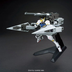 Bandai 007 Gundam Barbatos & Long Distance Transport Booster Kutan Type-III HG IBO 1/144 Model Kit - A-Z Toy Hobby