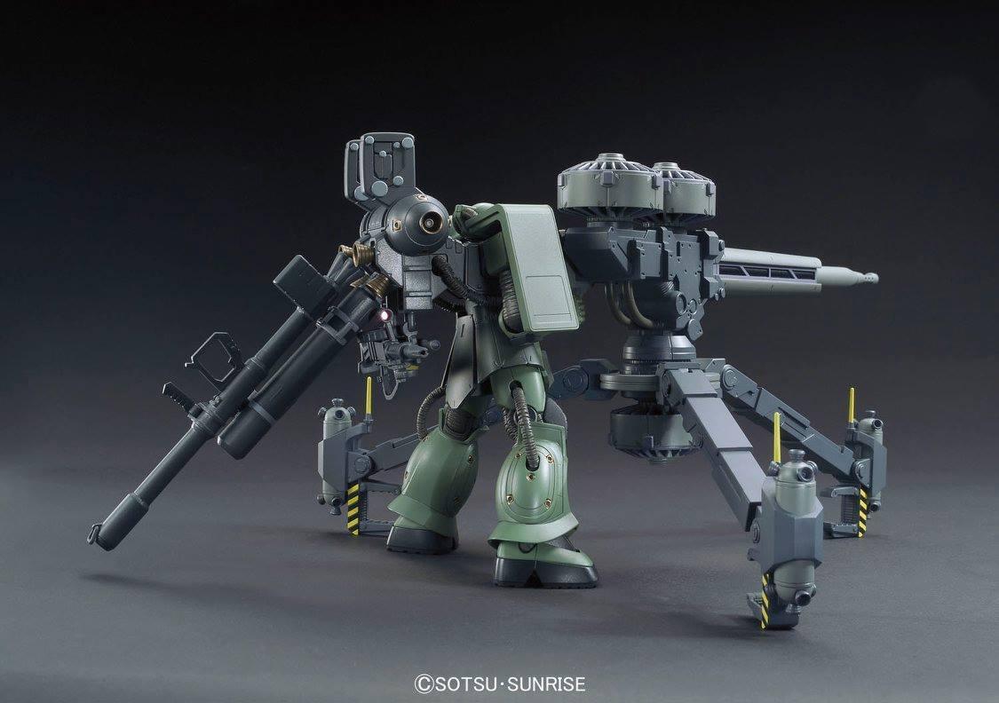 Bandai HGGT Zaku II + Big Gun Set (Gundam Thunderbolt Ver.) 1/144 Model Kit - A-Z Toy Hobby