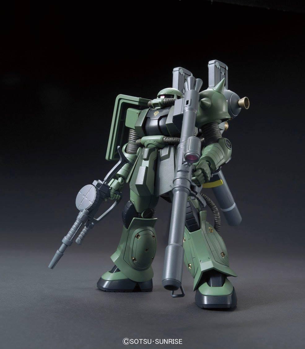 Bandai HGGT Zaku II + Big Gun Set (Gundam Thunderbolt Ver