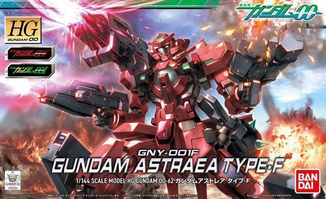 Bandai 62 Gundam Astraea Type F HG00 1/144 Model Kit - A-Z Toy Hobby