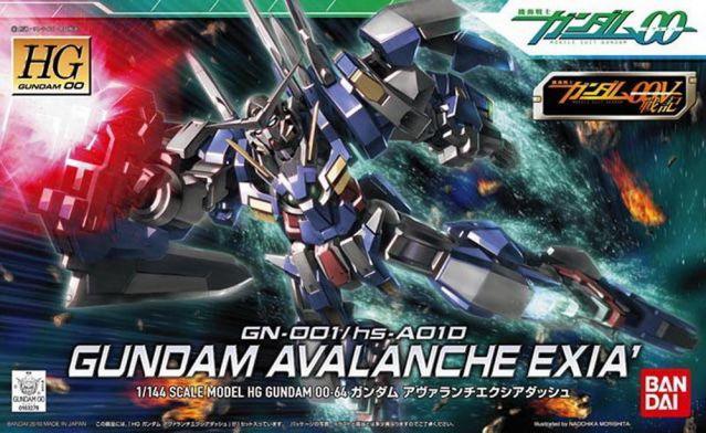 Bandai 64 Gundam Avalanche Exia Dash HG00 1/144 Model Kit - A-Z Toy Hobby