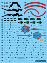 Delpi Water Decal For HG Red Gundam - A-Z Toy Hobby