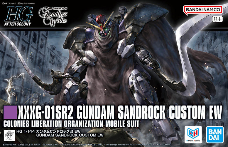Bandai HGAC Gundam Sandrock Custom EW 1/144 Model Kit