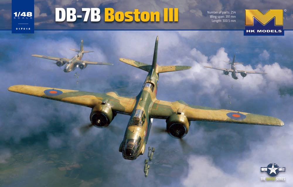HK Models 01F015 DB-7B Boston III 1/48 Model Kit