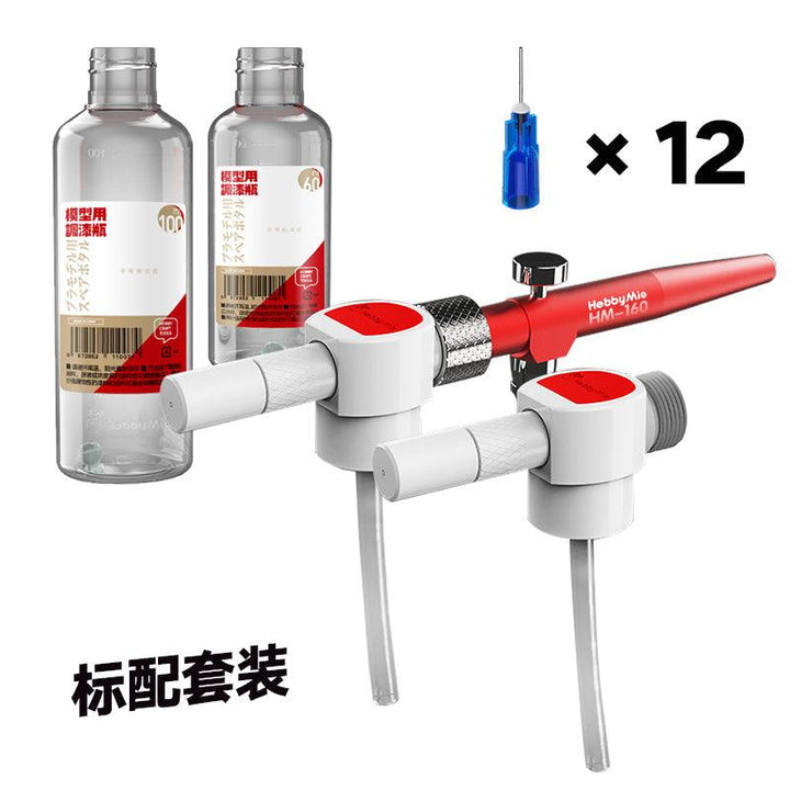 Hobby Mio Modular Wash Free Airbrush Kit HM-160 - A-Z Toy Hobby