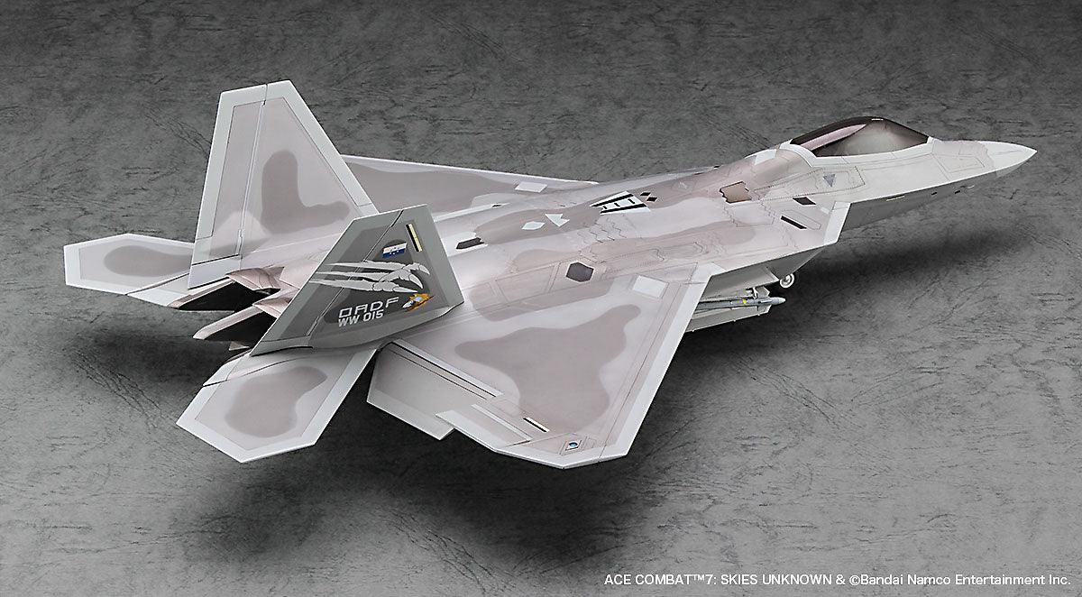 Hasegawa 52358 Ace Combat 7 Skies Unknown F-22 Raptor Strider 1 1/48 Model Kit - A-Z Toy Hobby