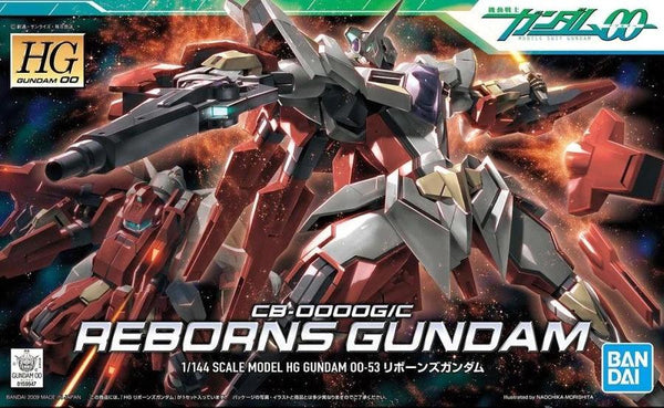 Bandai 53 Reborns Gundam HG00 1/144 Model Kit - A-Z Toy Hobby