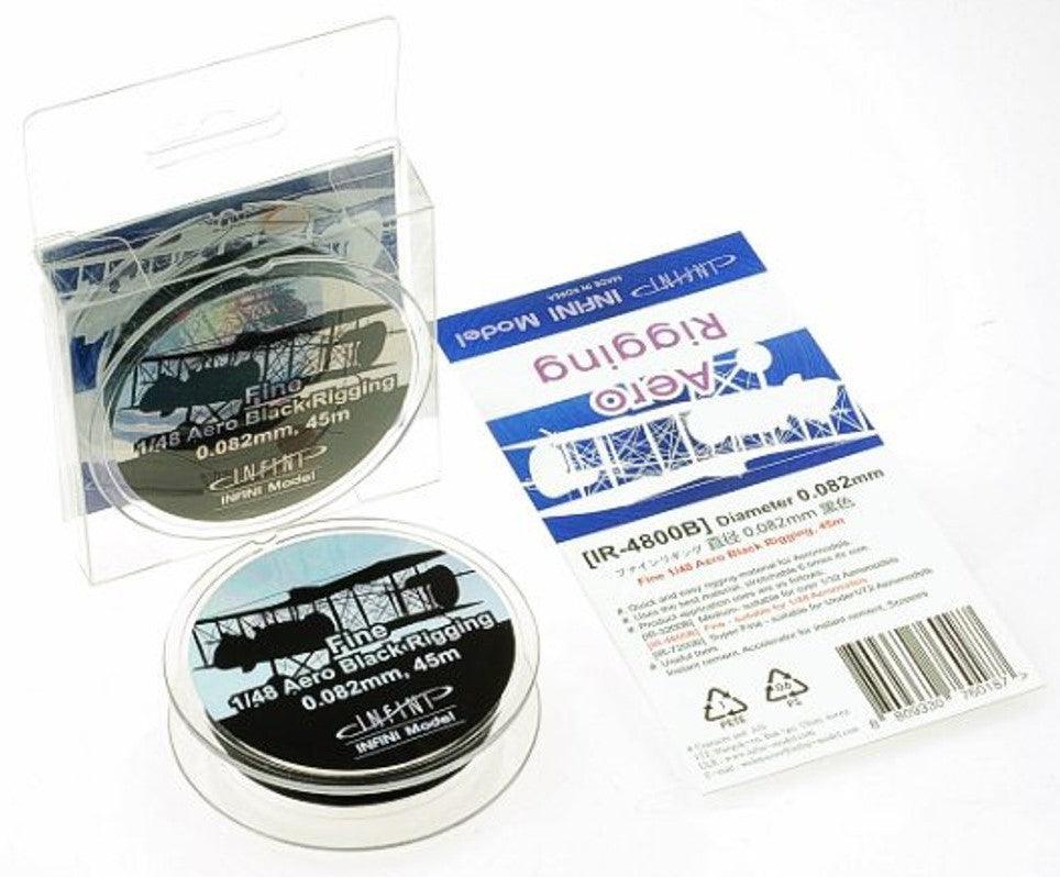 Infini Model Black Aero Rigging Fine 1/48 145Ft. IR-4800B - A-Z Toy Hobby