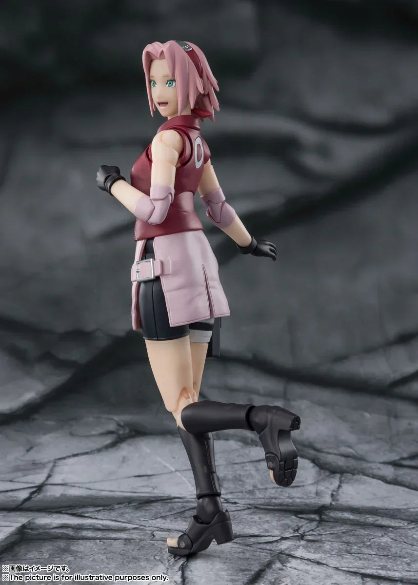 Tamashii Nations Naruto Sakura Haruno (Inheritor of Tsunade's Indominable Will) S.H.Figuarts Action Figure - A-Z Toy Hobby