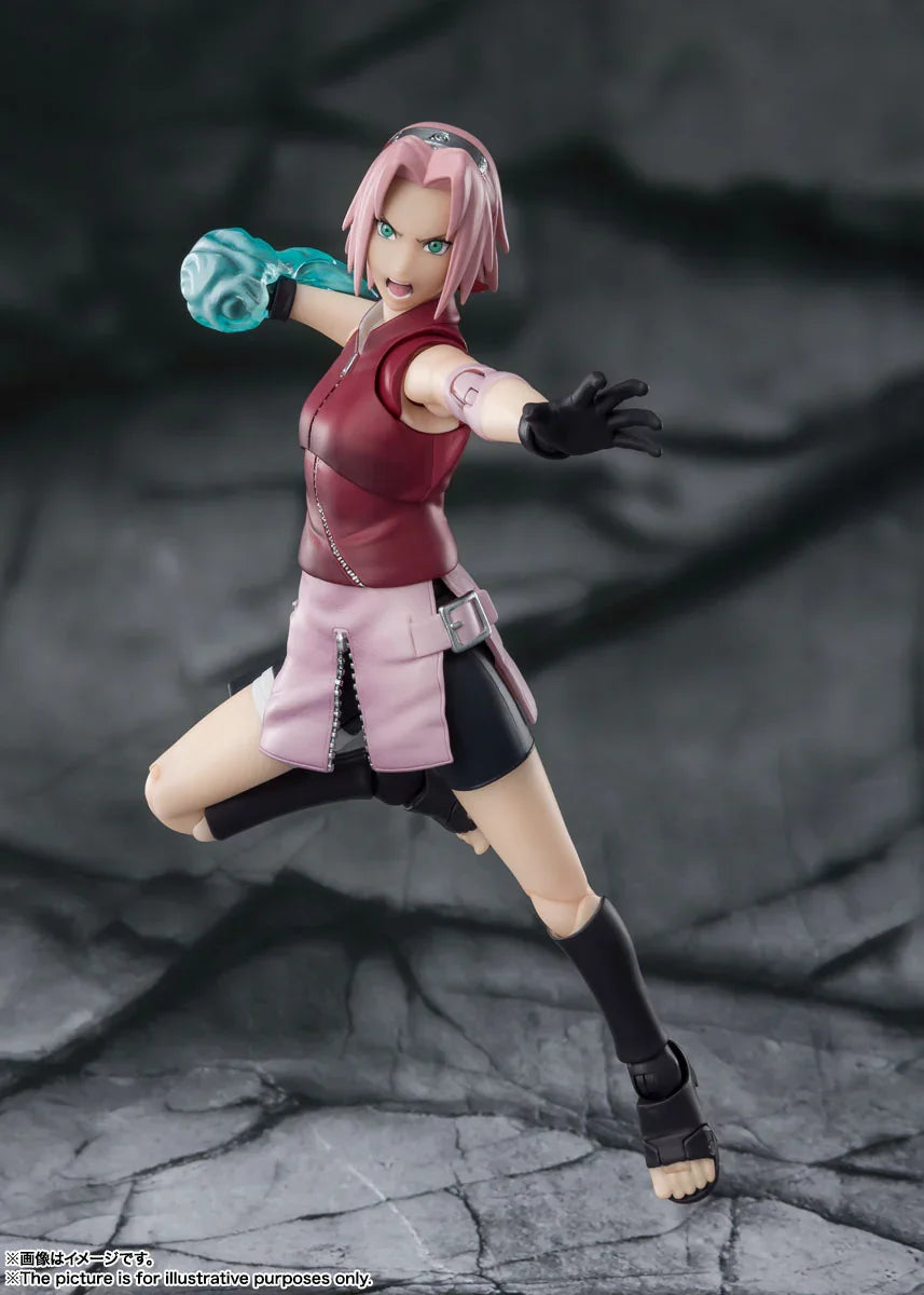 Tamashii Nations Naruto Sakura Haruno (Inheritor of Tsunade's Indominable Will) S.H.Figuarts Action Figure - A-Z Toy Hobby