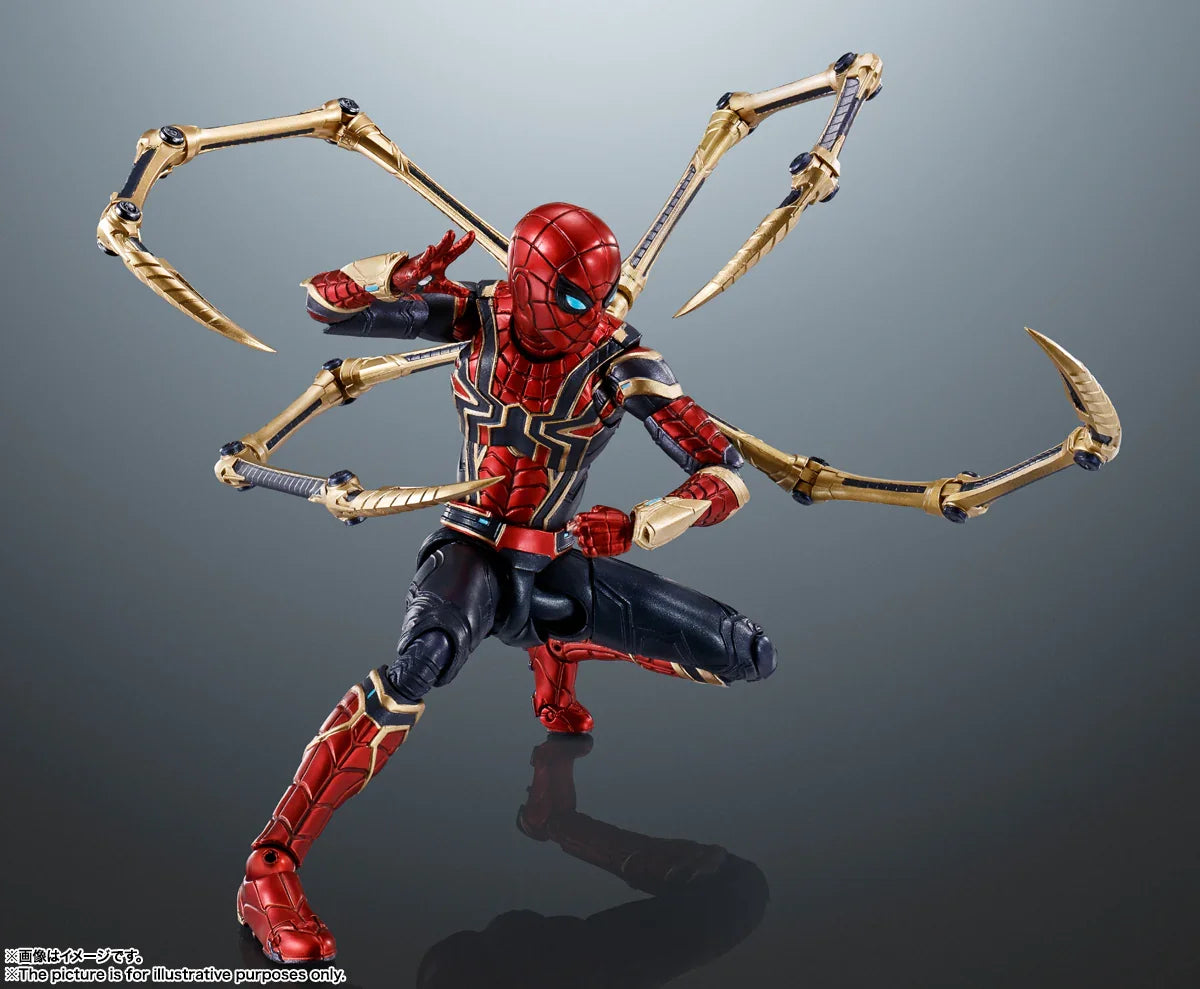Tamashii Nations Spider Man Iron Spider S.H.Figuarts Action Figure - A-Z Toy Hobby