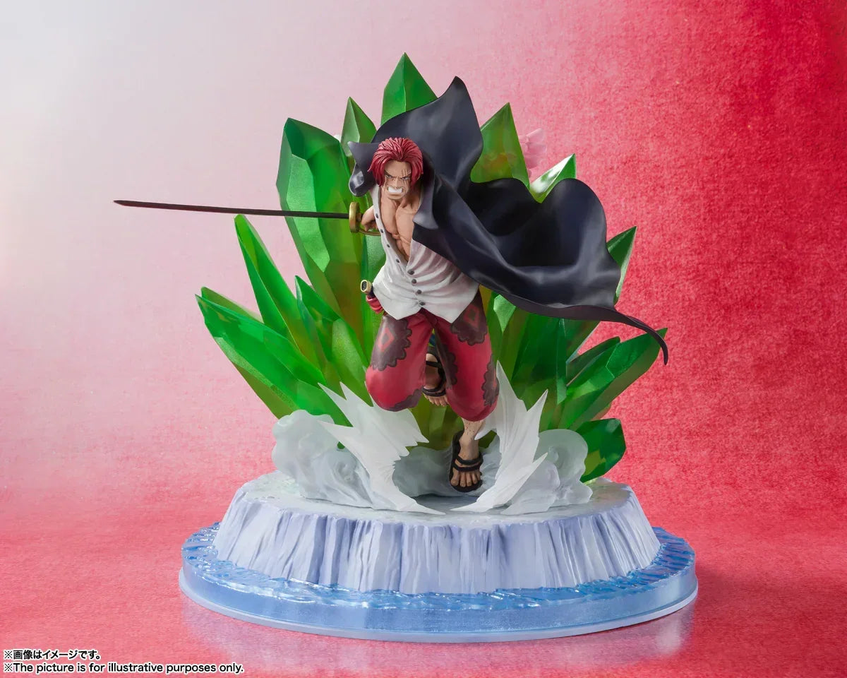 Tamashii Nations Shanks and Uta One Piece Film Red Ver. [Extra Battle] Figuarts ZERO Figure - A-Z Toy Hobby