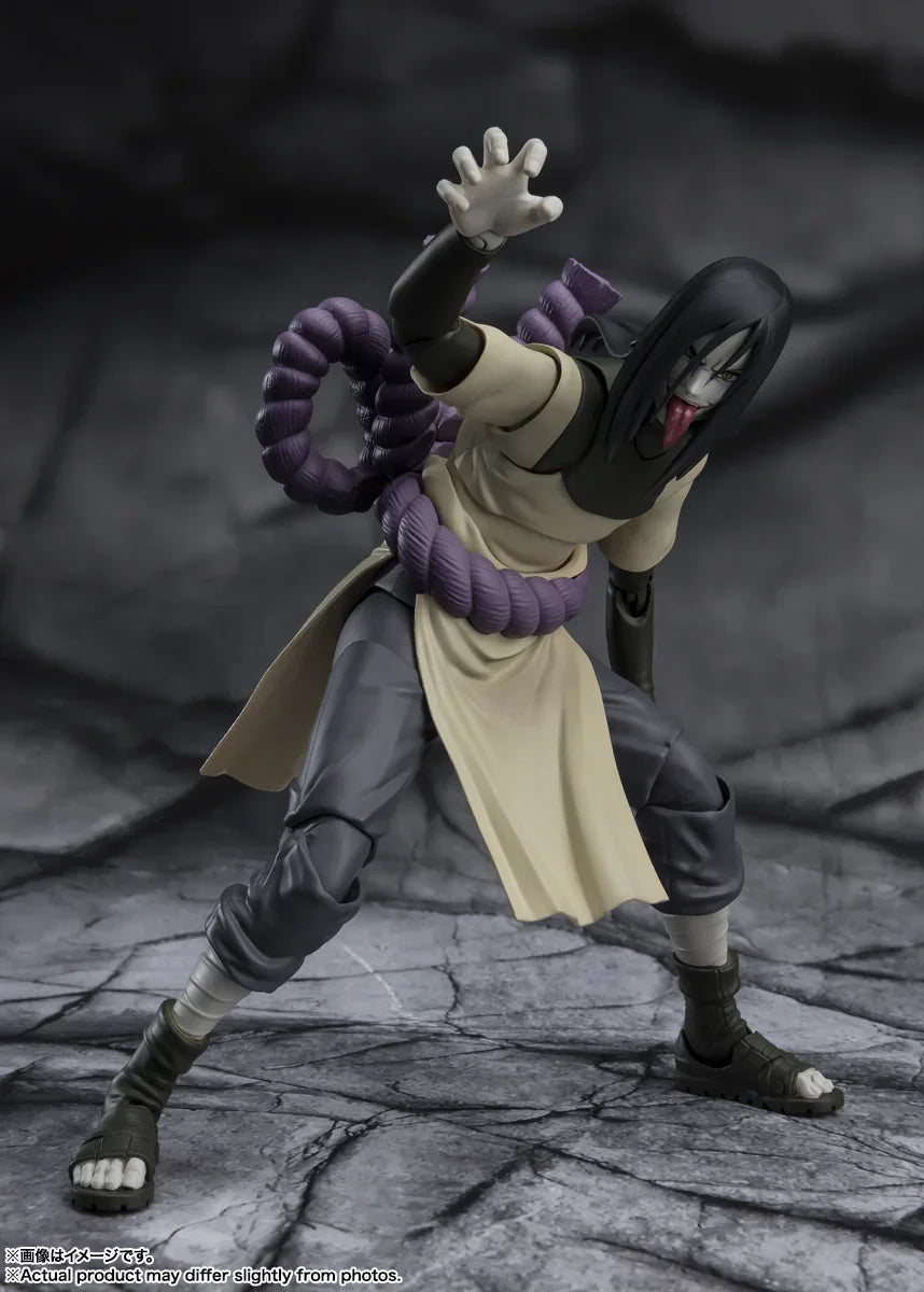 Tamashii Nations Naruto Orochimaru Seeker of Immortality S.H.Figuarts Action Figure - A-Z Toy Hobby
