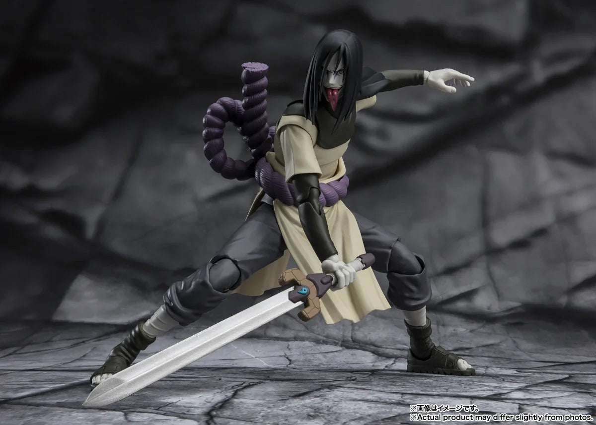 Tamashii Nations Naruto Orochimaru Seeker of Immortality S.H.Figuarts Action Figure - A-Z Toy Hobby