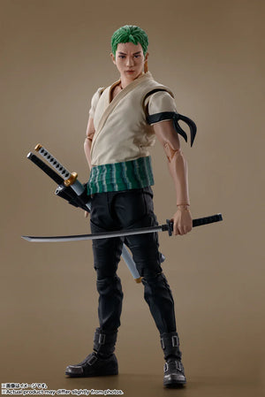 Tamashii Nations Roronoa Zoro "A Netflix Series: One Piece" S.H.Figuarts Action Figure - A-Z Toy Hobby