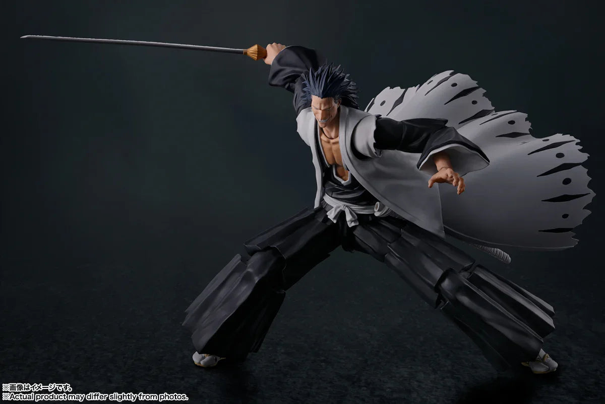Tamashii Nations Bleach Kenpachi Zaraki S.H.Figuarts Action Figure - A-Z Toy Hobby
