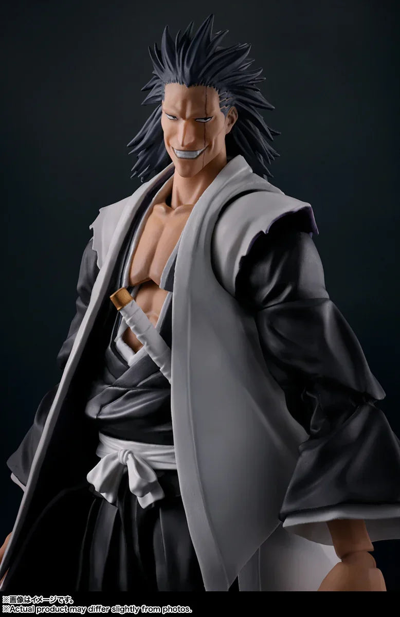 BLEACH【Hybrid Active Figure】 Tamashii Nations Bleach Kenpachi Zaraki S.H.Figuarts Action Figure