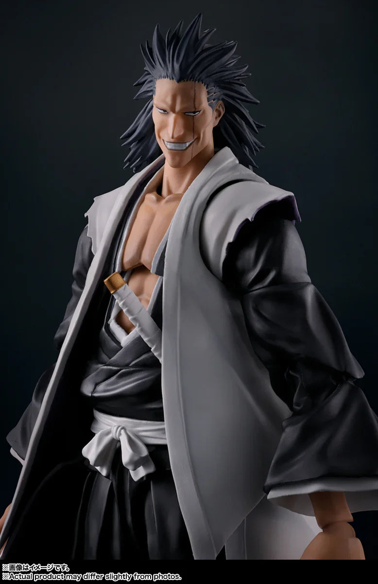 Tamashii Nations Bleach Kenpachi Zaraki S.H.Figuarts Action Figure - A-Z Toy Hobby