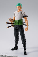 Tamashii Nations Roronoa Zoro - Romance Dawn One Piece S.H.Figuarts Action Figure