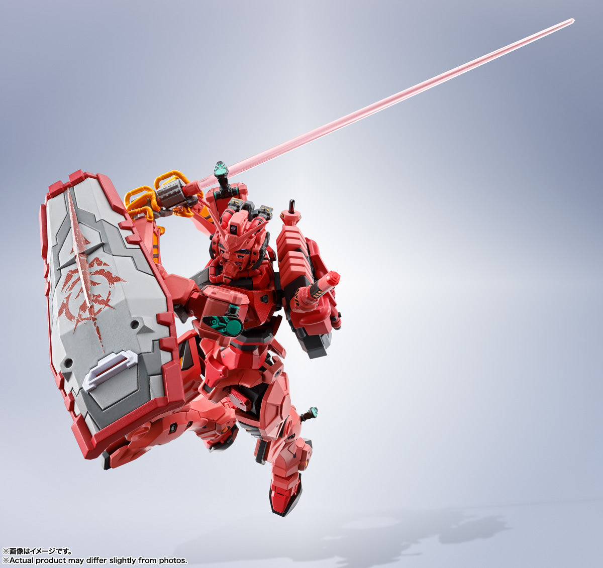 Tamashii Nations Red Gundam Metal Robot Spirits Action Figure