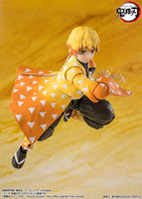 Tamashii Nations Zenitsu Agatsuma Demon Slayer: Kimetsu no Yaiba S.H.Figuarts Action Figure