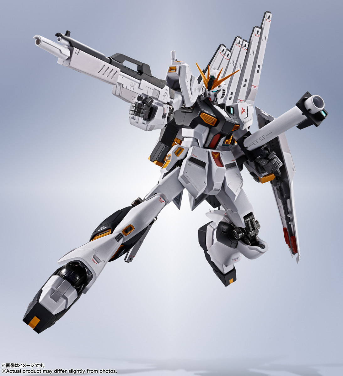 Tamashii Nations Nu Gundam Metal Robot Spirits Action Figure