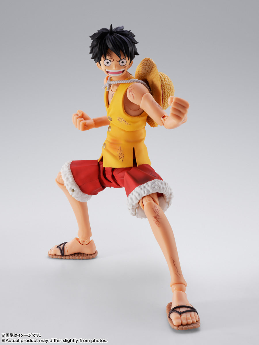 Tamashii Nations Monkey D Luffy -Marineford- One Piece S.H.Figuarts Action Figure
