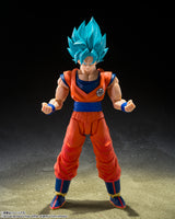 S.H.Figuarts Super Saiyan God Super Saiyan Son Goku (Blue Power Transcending Limits) Action Figure - Tamashii Nations