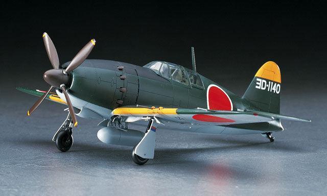 Hasegawa 09145 Mitsubishi J2M3 Raiden (Jack) Type 21 1/48 Model Kit - A-Z Toy Hobby