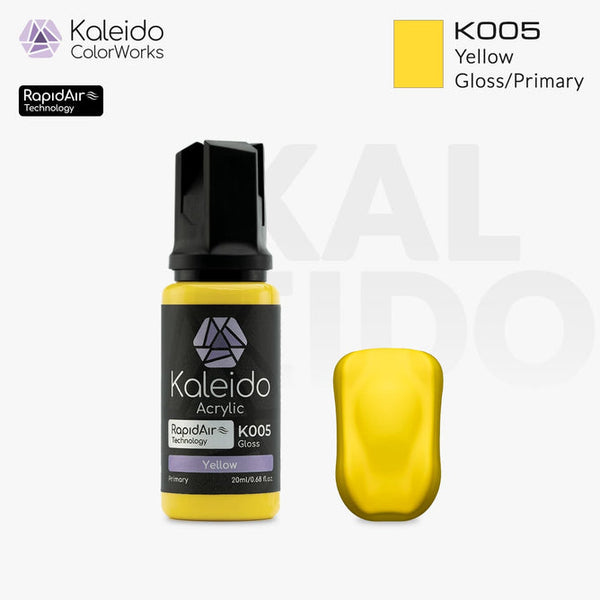 Gaahleri K005 Primary Colors Yellow Acrylic Paint 20ml