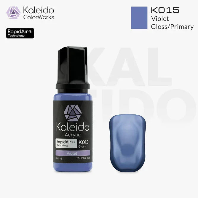 Kaleido K015 Primary Colors Violet Acrylic Paint 20ml - A-Z Toy Hobby