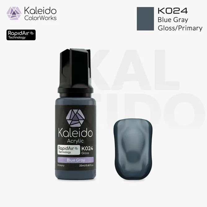 Kaleido K024 Primary Colors Blue Gray Acrylic Paint 20ml - A-Z Toy Hobby